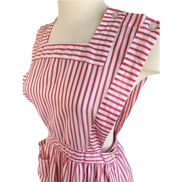 70’s Vintage Candy Uniform Stripe Dress - Picture 2 of 3